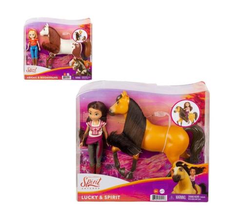 Mattel Spirit Bebek ve Güzel Atı Oyun Setleri GXF2