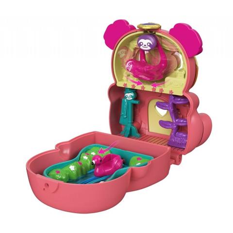 Mattel Polly Pocket Çift Taraflı Eğlence Micro Set GTM56