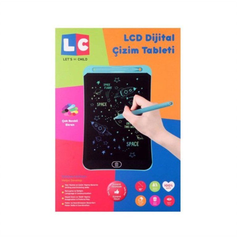 Enfal LC Dijital Renkli Çizim Tableti 30910