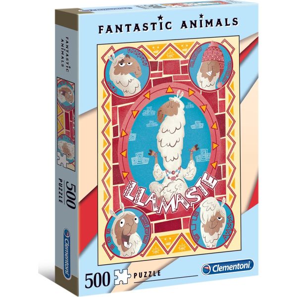 Clementoni 500 Fantastıc Anımals Lamaste 35069