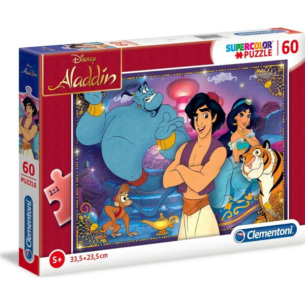 Clementoni 60 Parça Puzzle Aladdin