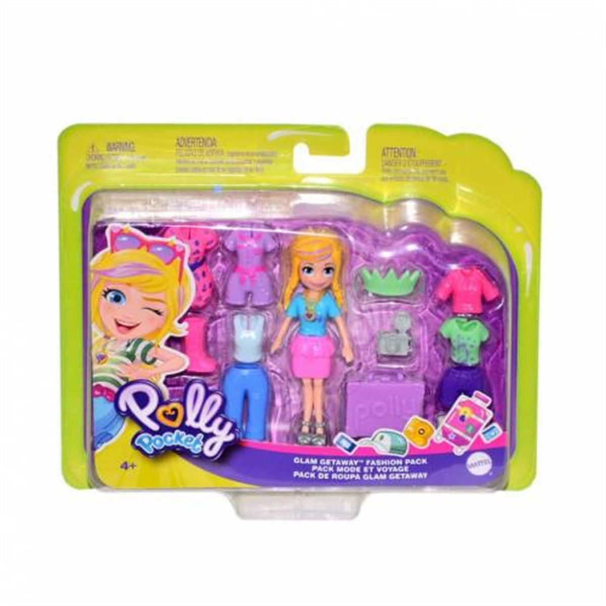 Mattel Polly Pocket Seyahatte Oyun Seti GFT92