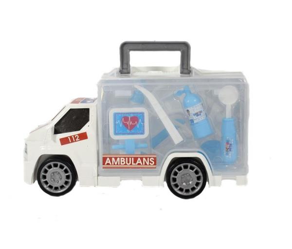King Toys Çantalı Ambulans Kamyon MRT66