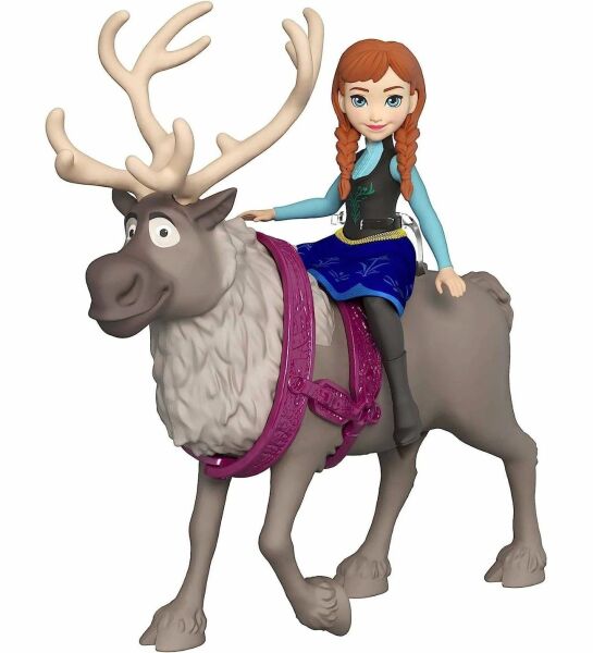 Mattel Frozen Anna Bebek ve Ren Geyiği Sven HLX03