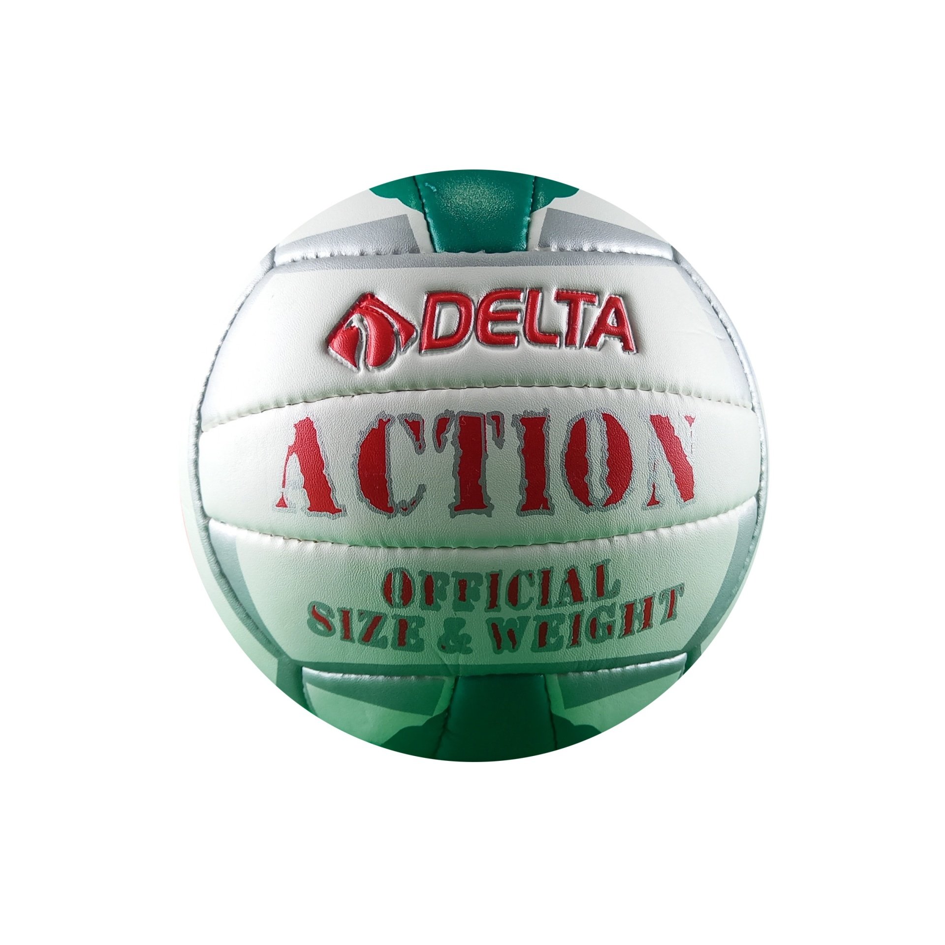 Delta Voleybol Topu Action Kırmızı Beyaz Yeşil 53446