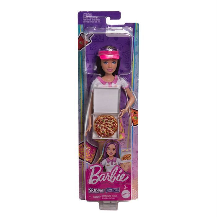 Mattel Barbie Skipper Pizza Teslimatı Yapıyor HTK36