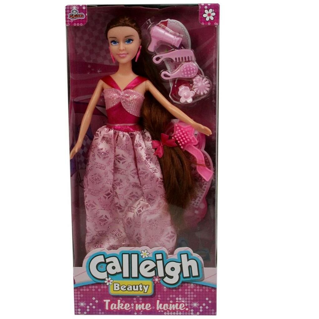 Vardem Kutulu Uzun Saçlı Calleigh Bebek 66412