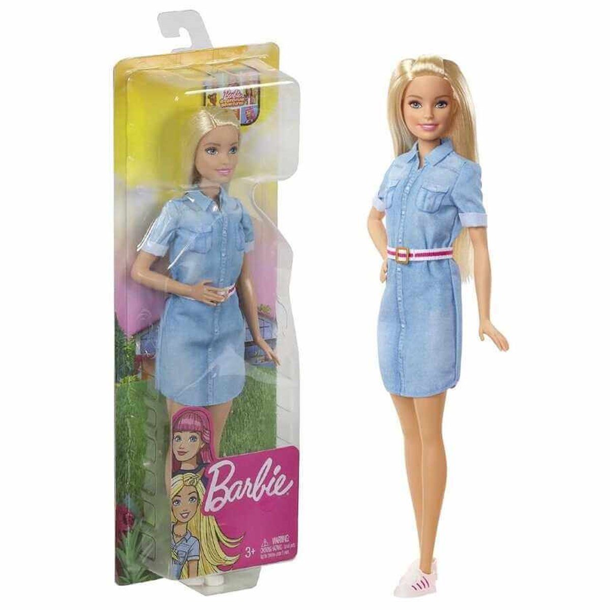 Mattel Barbie Seyahatte Bebeği GHR58