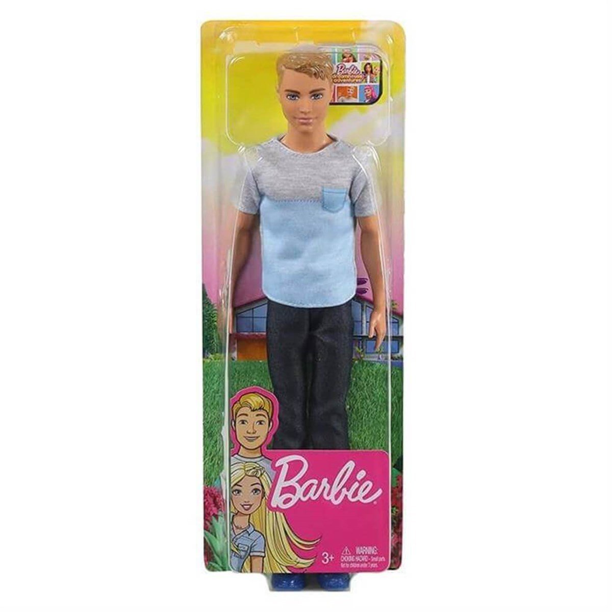 Mattel Barbie Seyahatte Ken Bebek GHR61