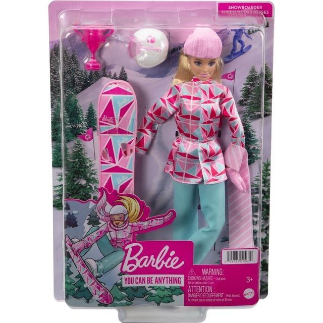 Mattel Barbie Snowboard Sporcusu Bebek HCN32