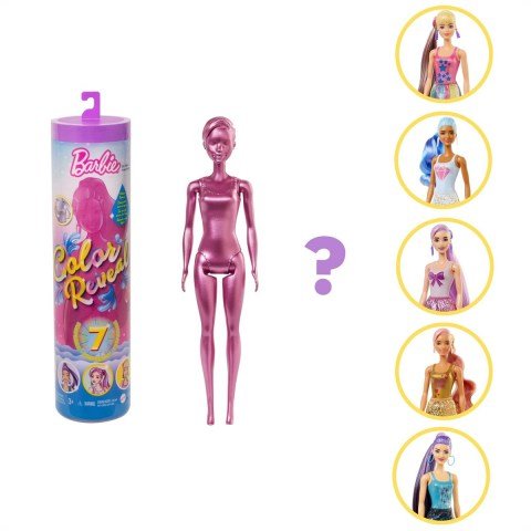 Mattel Barbie Color Reveal Renk Değiştiren Sürpriz Barbie GWC55