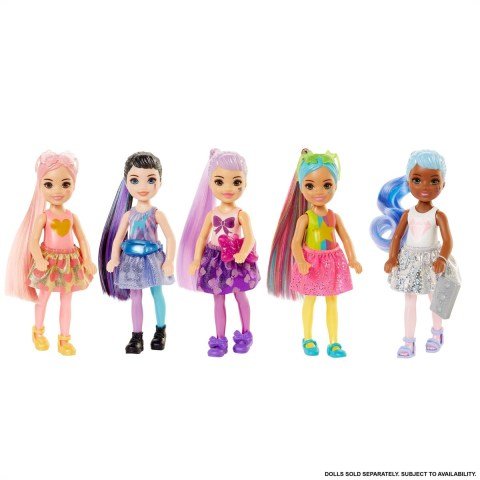 Mattel Barbie Color Reveal Renk Değiştiren Chelsea GWC59