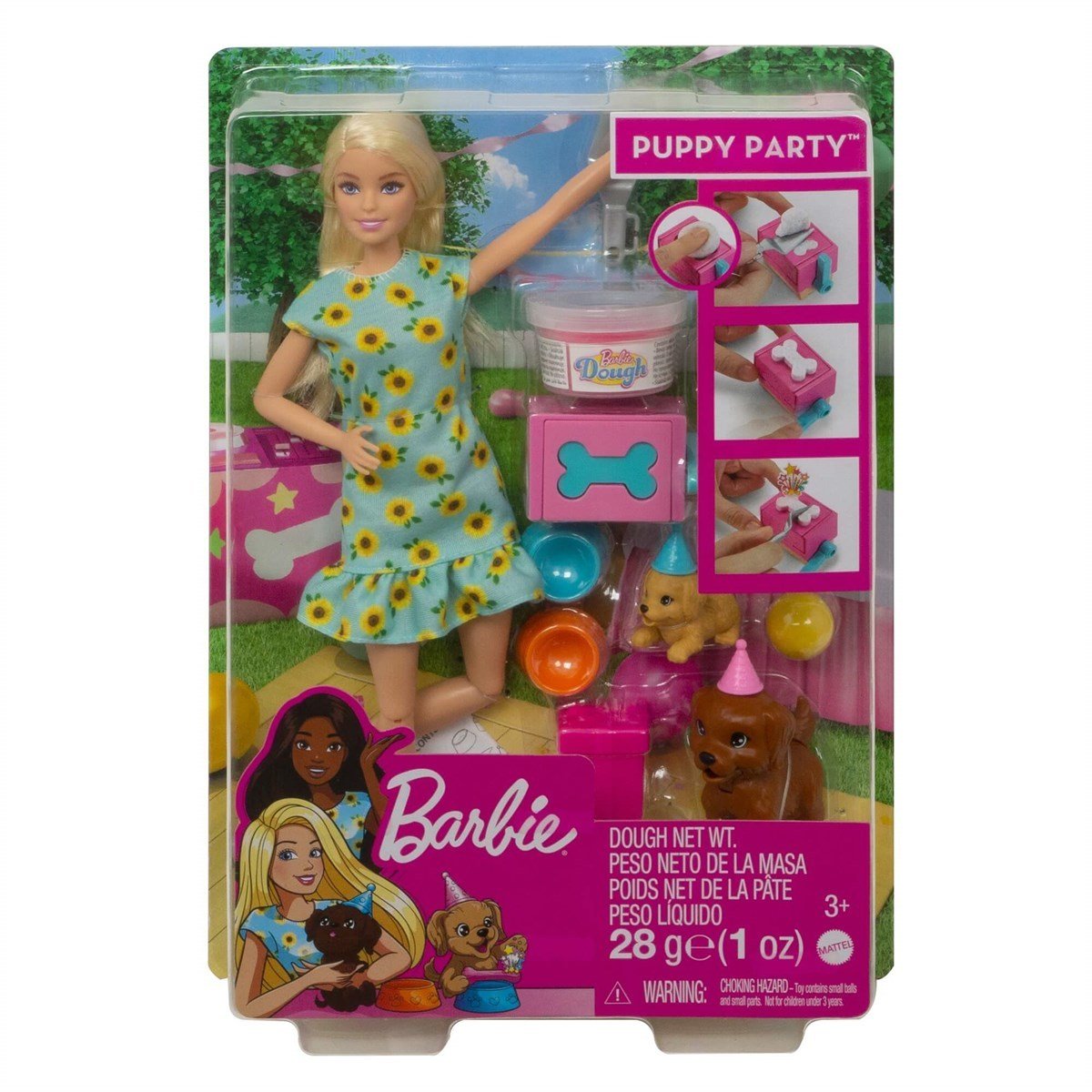 Mattel Barbie ve Köpek Partisi Oyun Seti GXV75