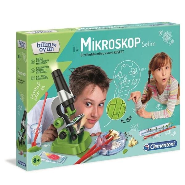 Clementoni My Fırst Mikroskop Seti 64963