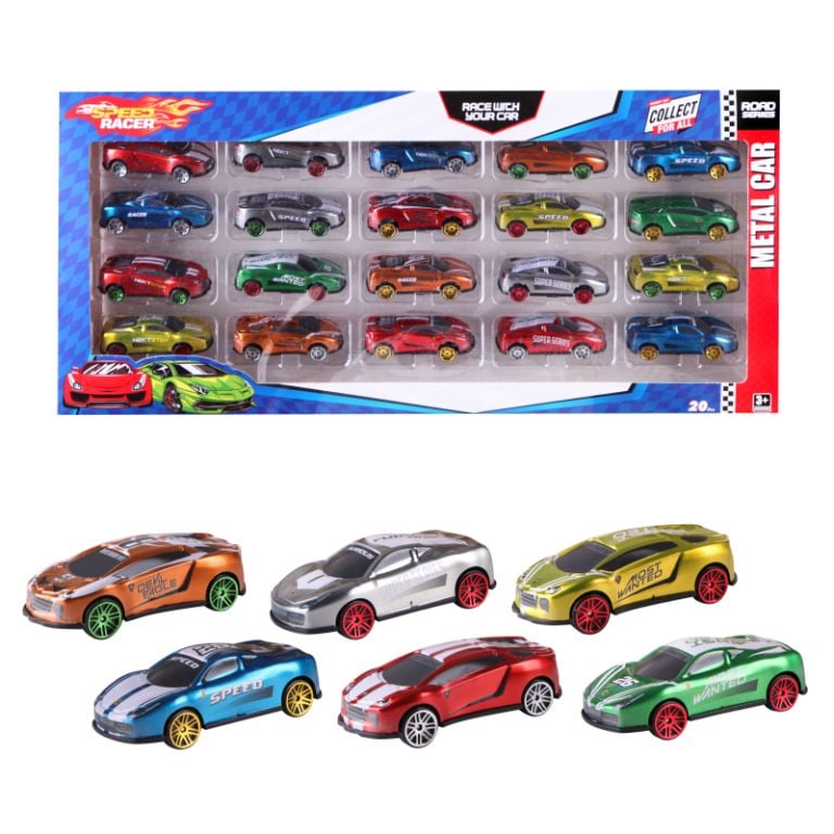 Toysan 20 Li Speed Racer Metal Araba TOY35