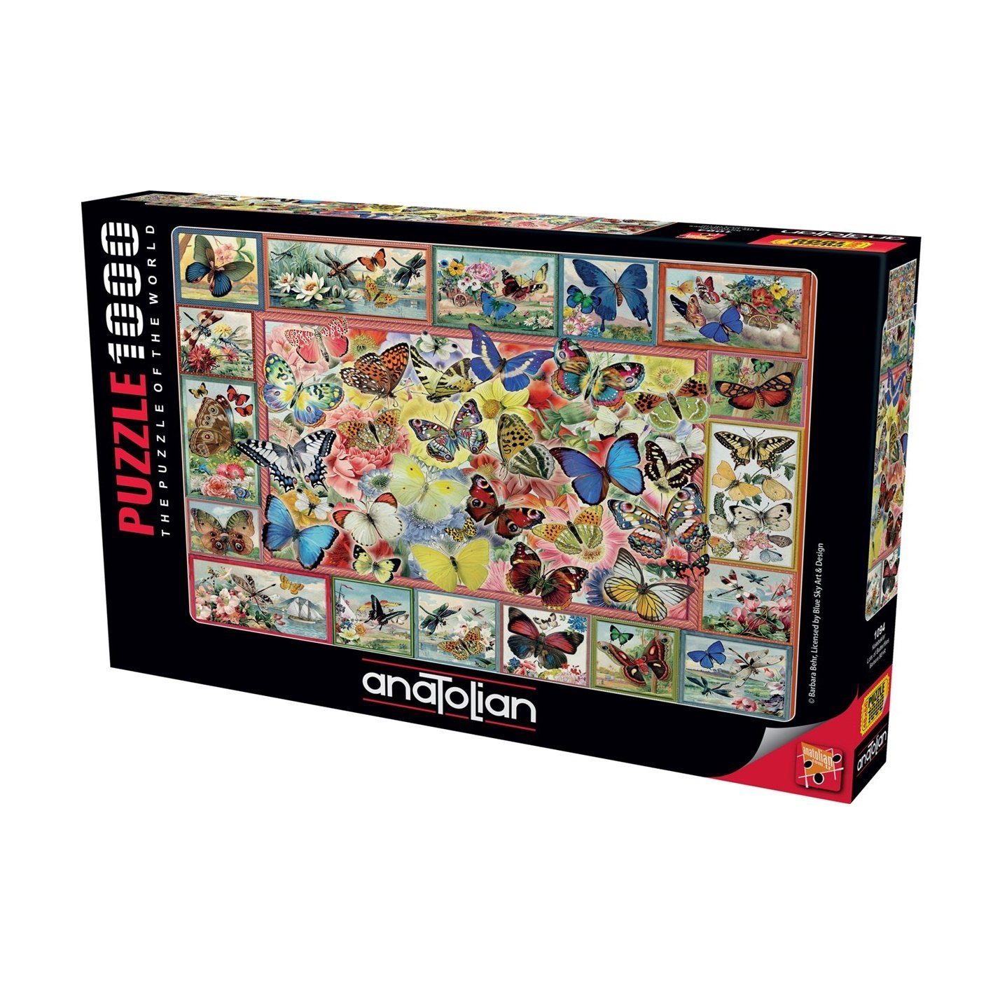 Anatolian Puzzle 1000 Parça Kelebekler 1094