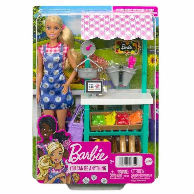Mattel Barbie Çiftçi Pazarı Oyun Seti HCN22