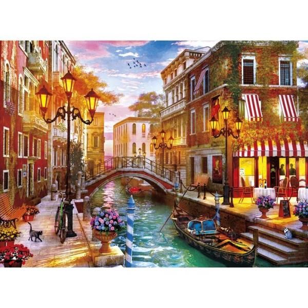 Clementoni Puzzle 500 Hqc Sunset Over Venice 35063