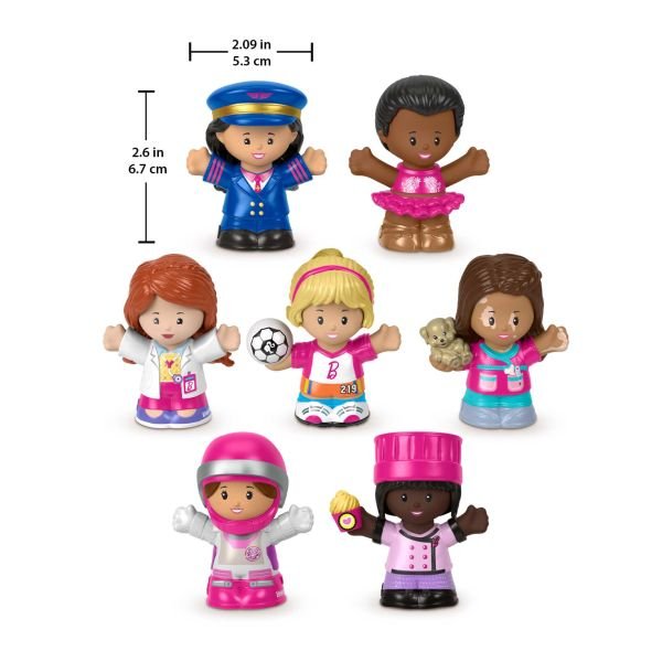 Mattel Little People Barbie Figürleri HCF58