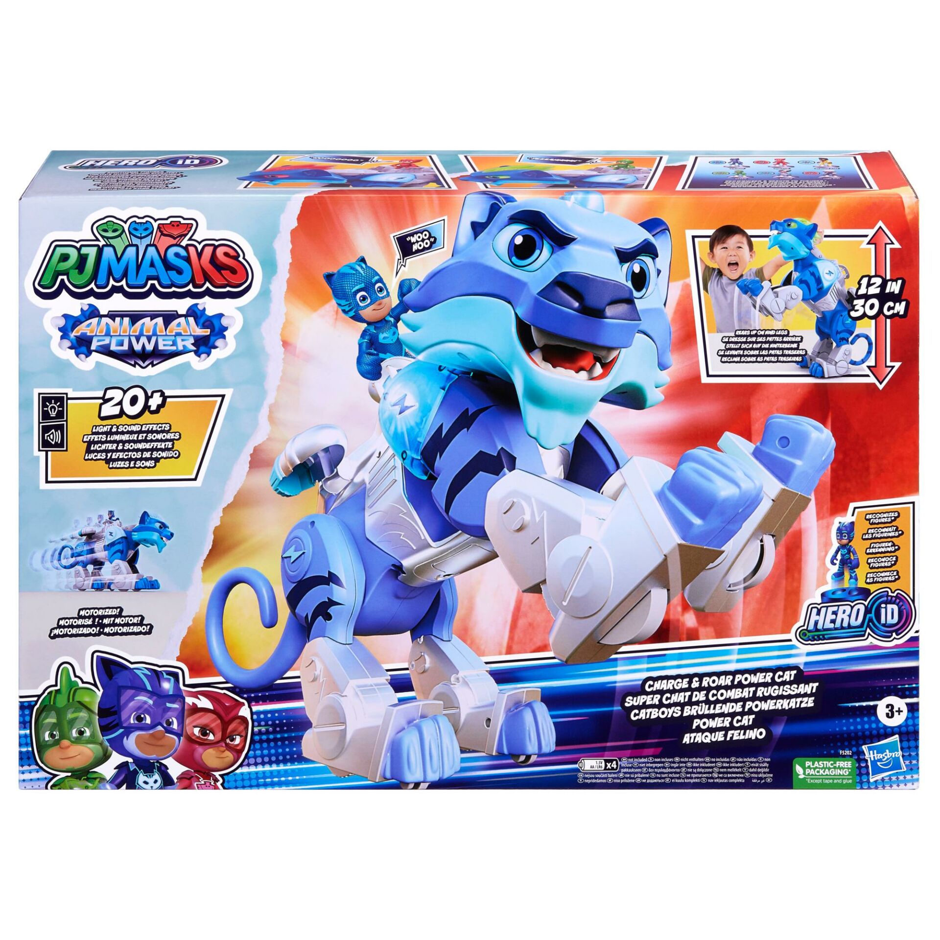 Hasbro Pjmask Işıklı Ve Sesli Dev Kedi Araç F5202