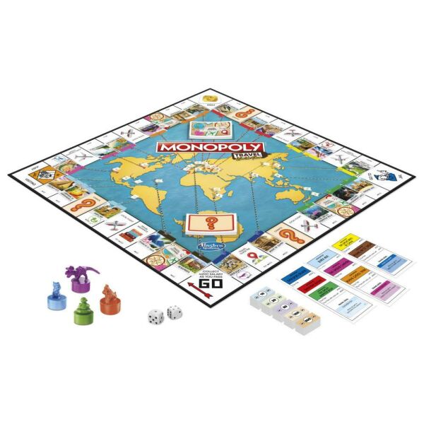 Hasbro Monopoly Dünya Turu F4007