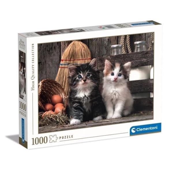 Clementoni Puzzle 1000 Hqc Lovely Kittens 39340
