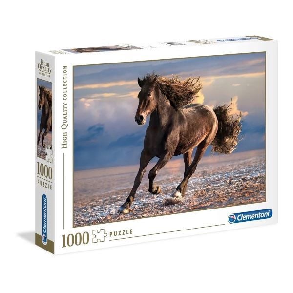 Clementoni Puzzle 1000 Hqc Free Horse 39420