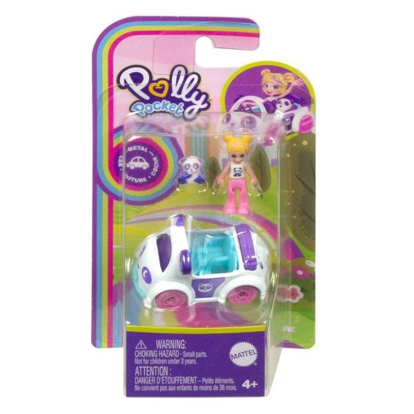 Mattel Polly Pocket'ın Muhteşem Araçları Set HKV55