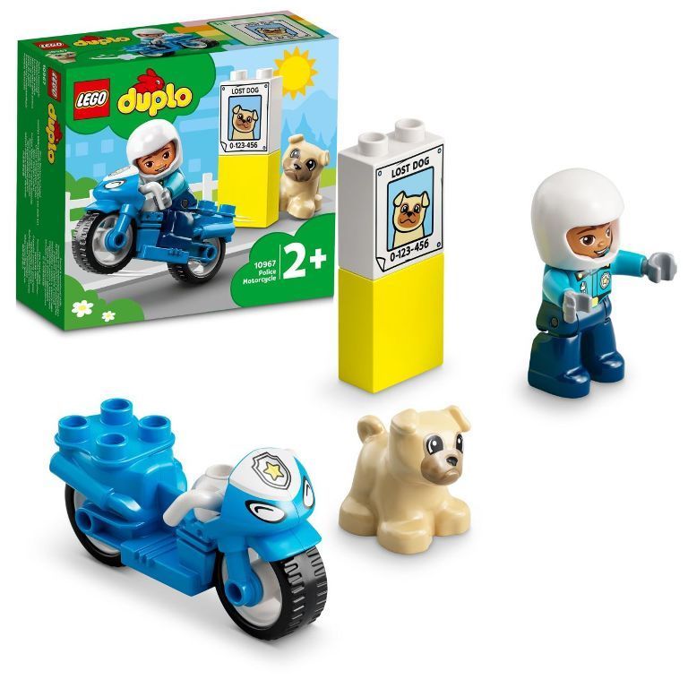 Lego Duplo Kurtarma Polis Motosikleti 10967