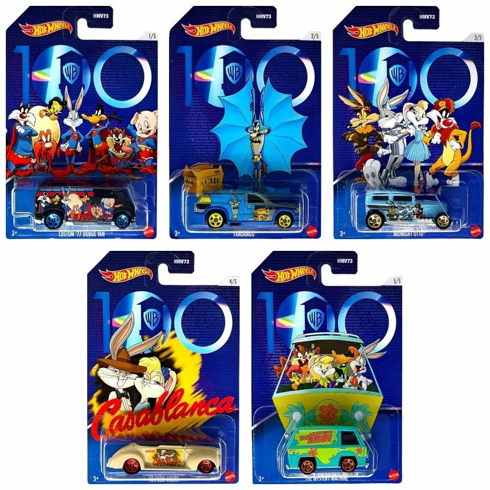 Mattel Hot Wheels Looney Tunes Temalı Arabalar HMV73