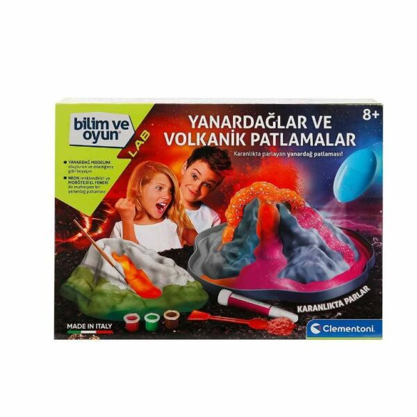 Clementoni Bilim Yanardağlar Volkanik Patlamalar 6