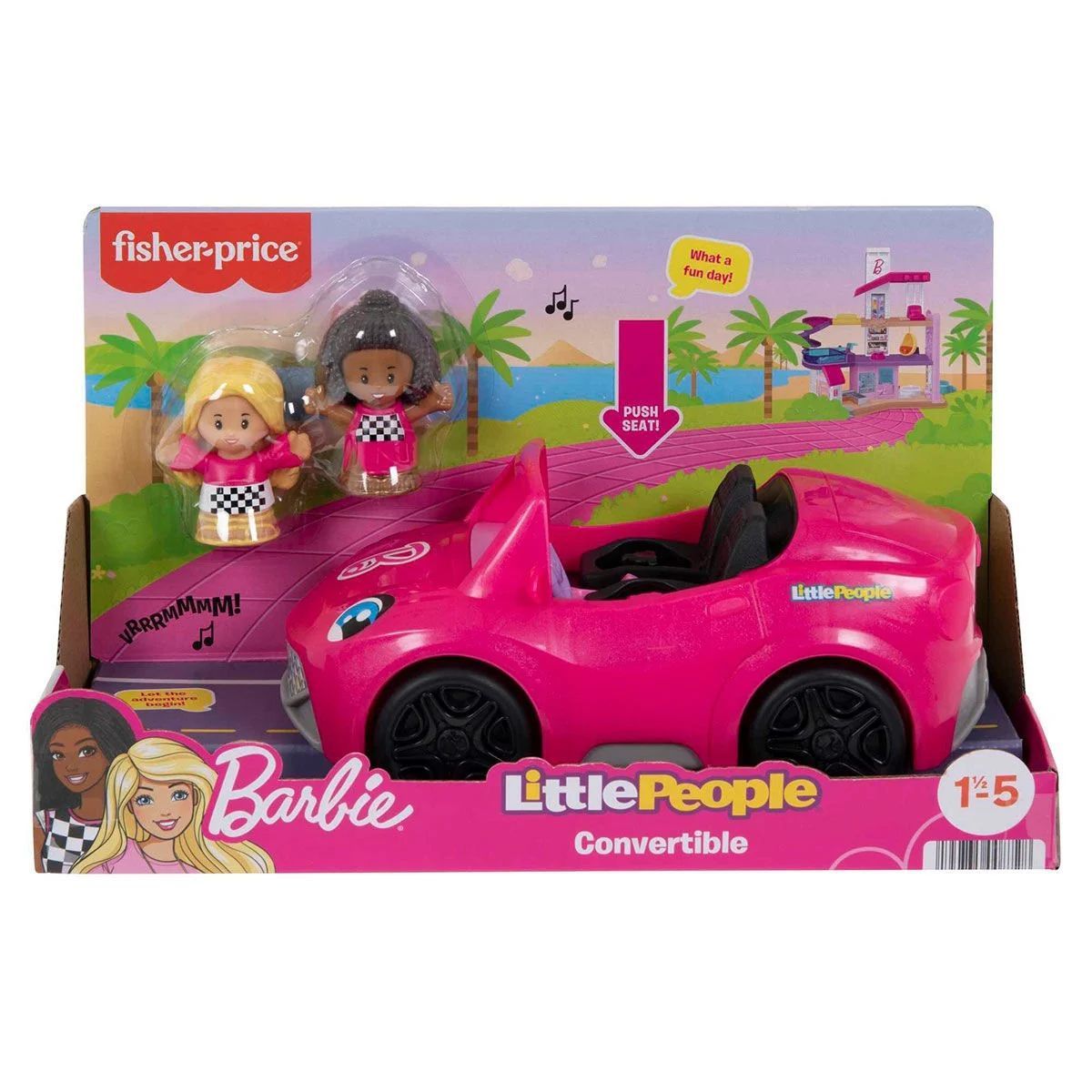 Mattel Little People Barbie Arabası HJN53