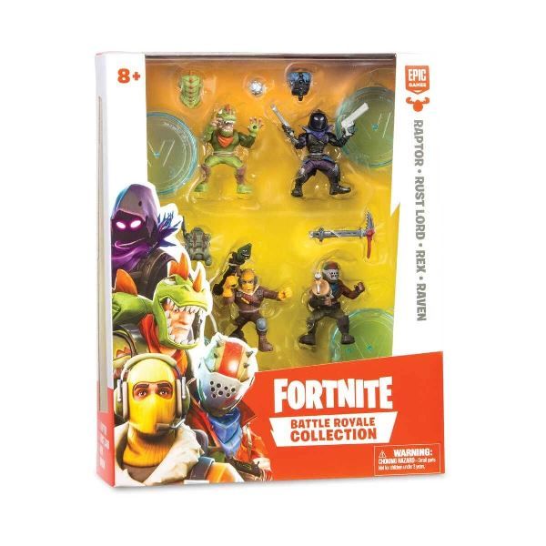 Giochi Preziosi Fortnite 4lü Minifigür Seti