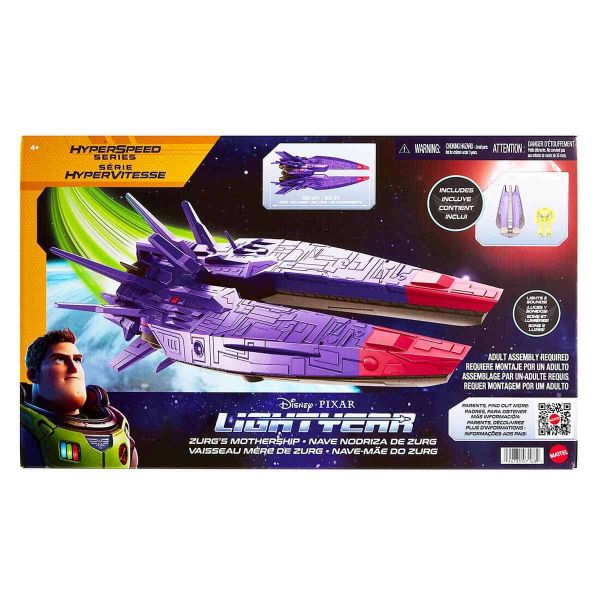 Mattel Lightyear Zurg XL Ana Savaş Uçağı HHM23