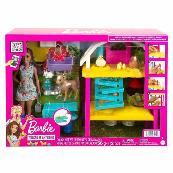 Mattel Barbie Eğlenceli Çiftlik Hayatı Oyun Seti H