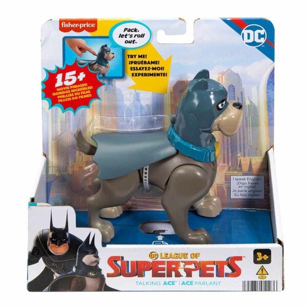 Mattel DC League Of Super Pets Sesli Figür HJF28