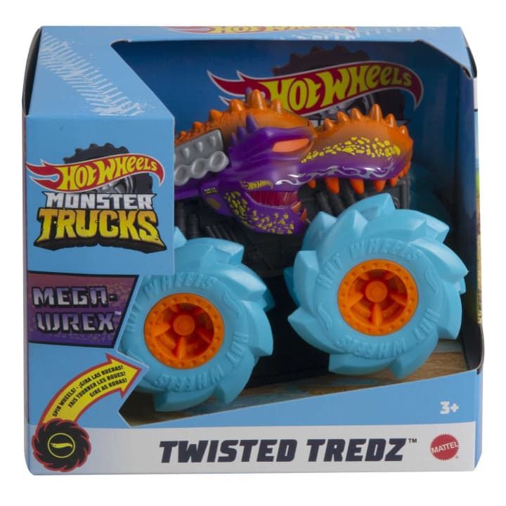Mattel Hot Wheels Monster Trucks 1:43 Çek Bırak Arabalar GVK37