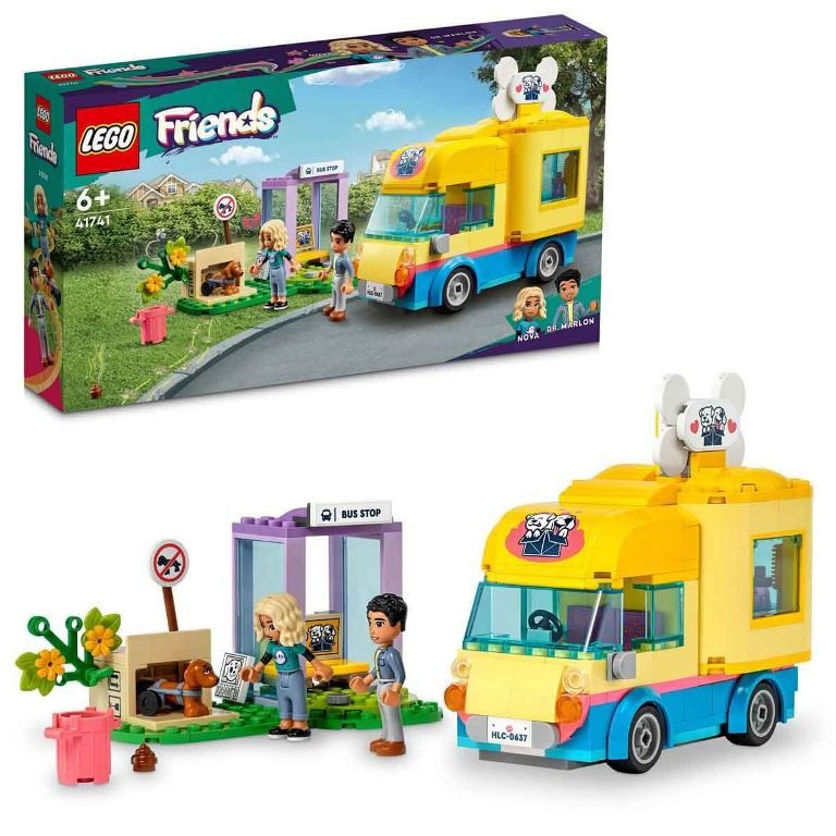 Lego Friends Köpek Kurtarma Minibüsü 41741