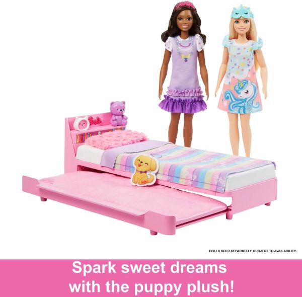 Mattel İlk Barbie Bebeğim Barbie'nin Yatağı Set HMM64