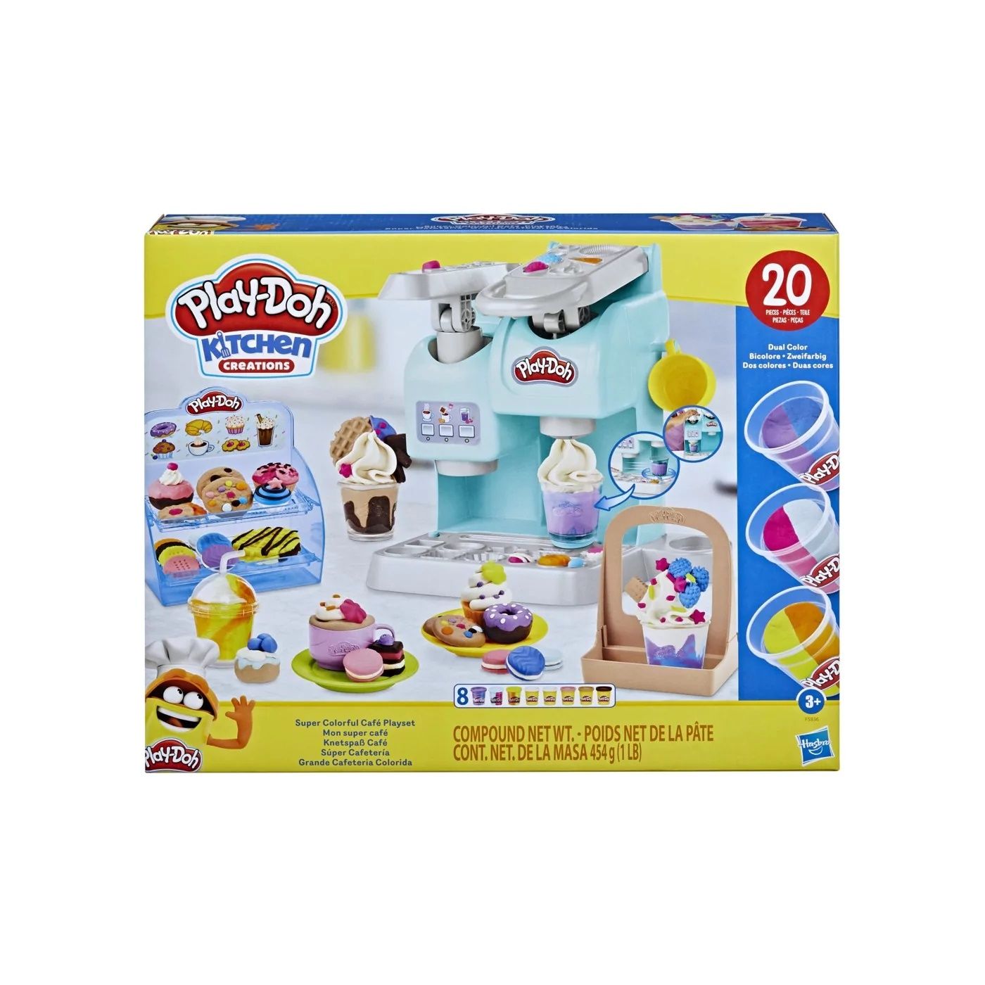 Hasbro Play Doh Süper Renkli Kafe Set F5836