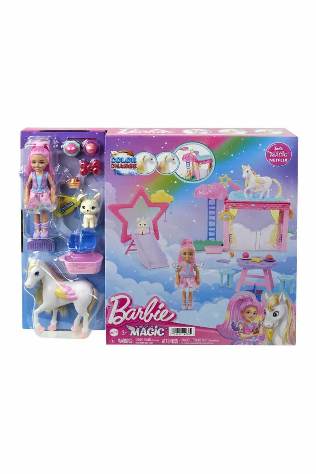 Mattel Barbie Chelsea ve Pegasus Oyun Seti HNT67
