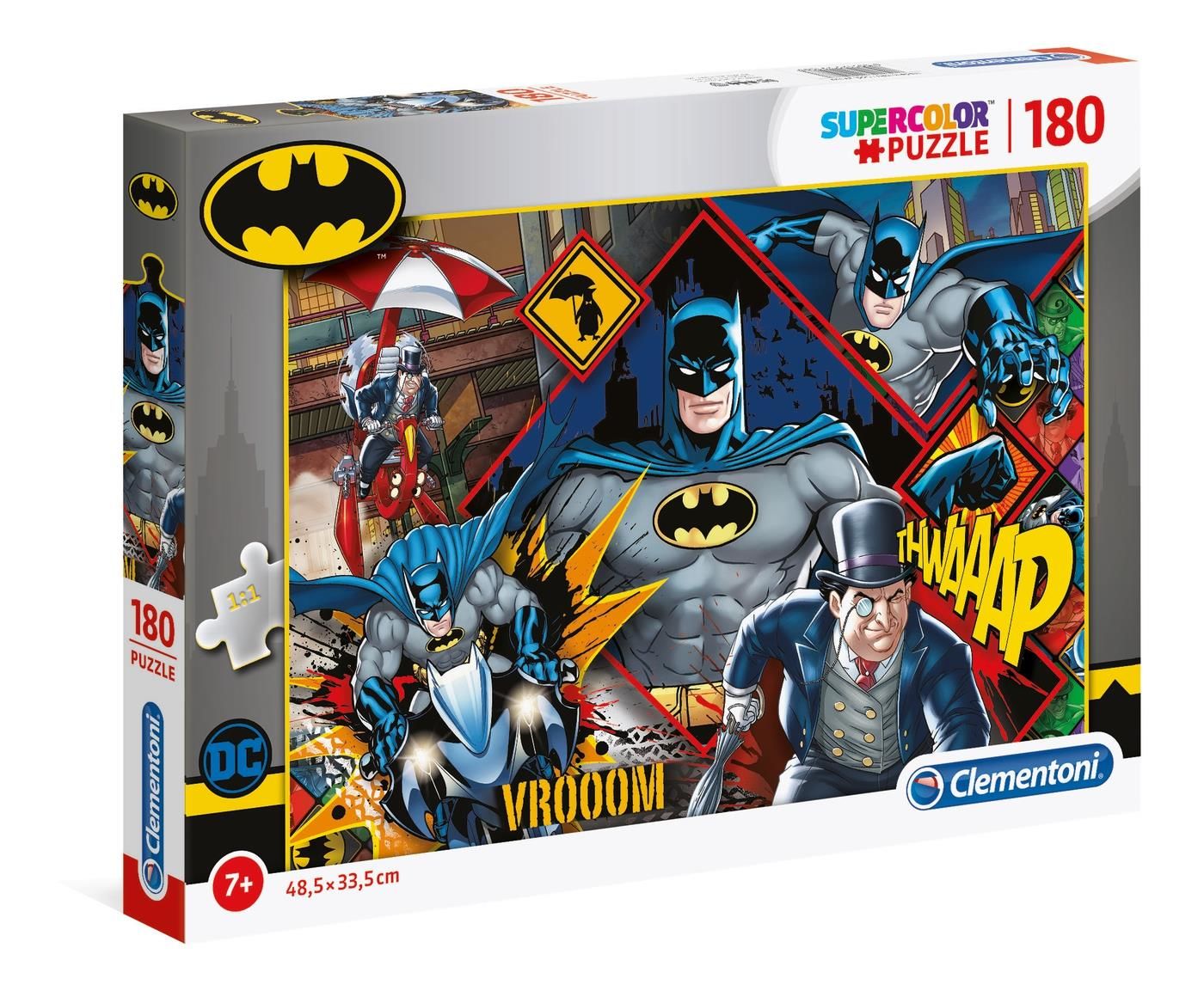 Clementoni 180 Parça Puzzle Batman 29108