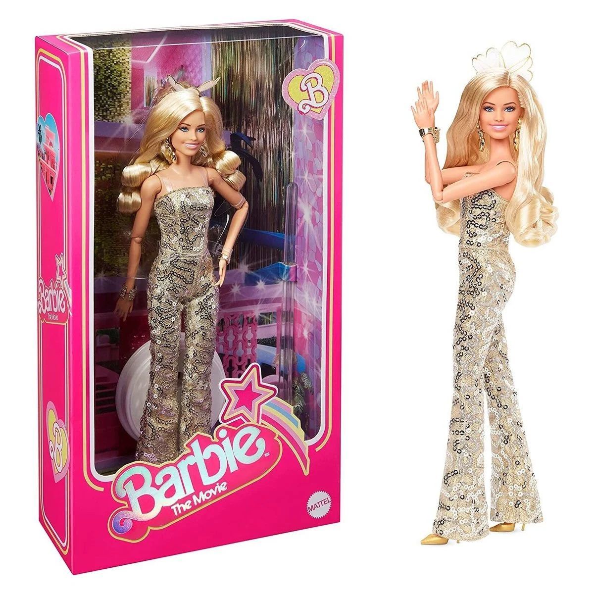 Mattel Barbie Movie Gold Tulumlu Bebek HPJ99