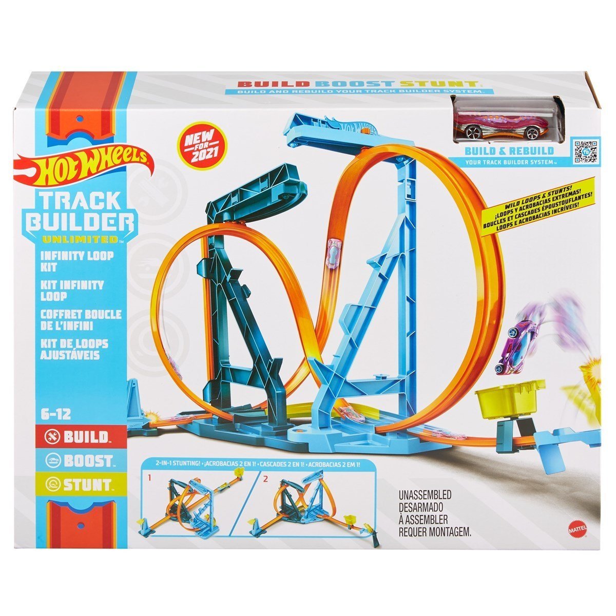 Mattel Hot Wheels Sonsuz Çember Pisti GVG10