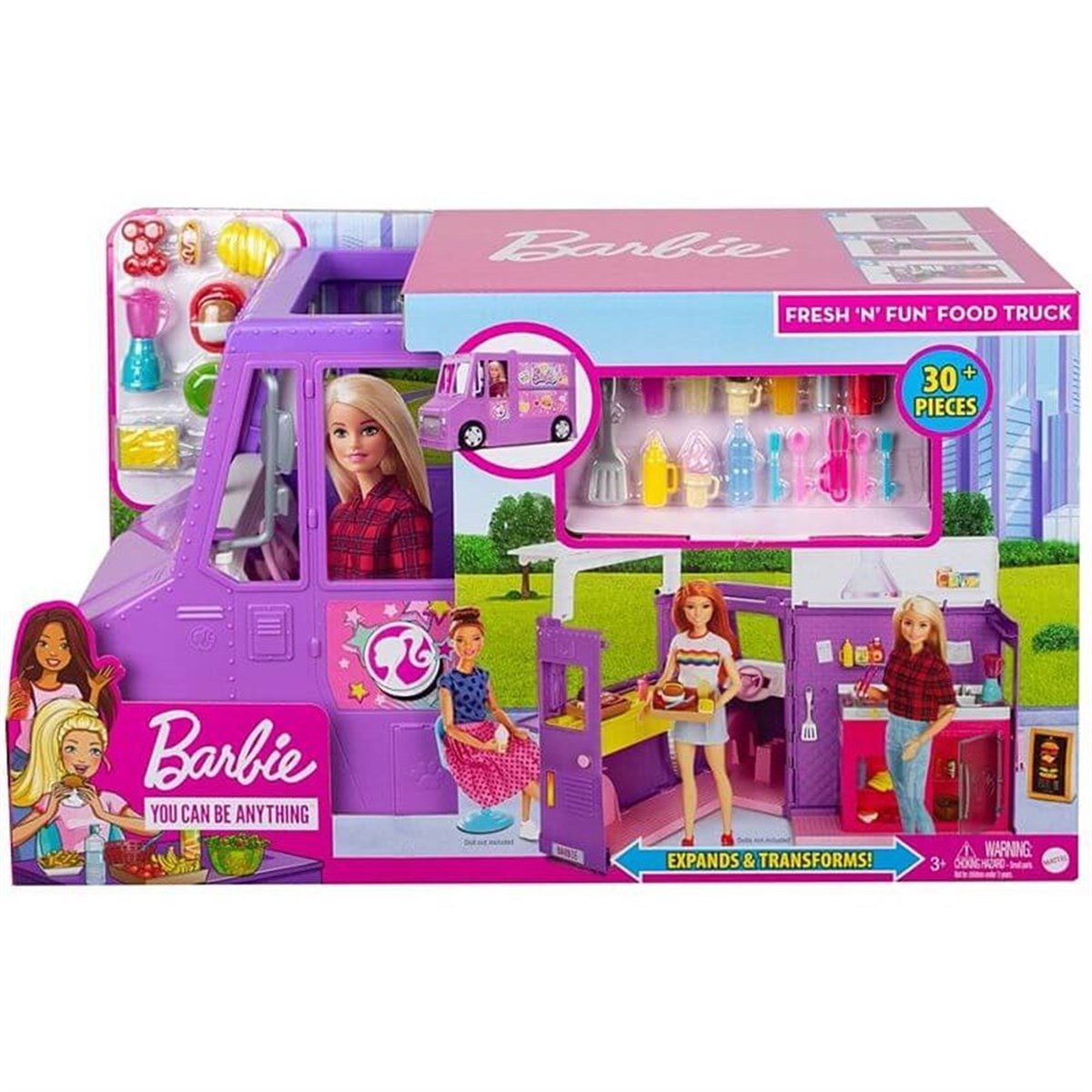 Mattel Barbie'nin Yemek Arabası Oyun Seti GMW07