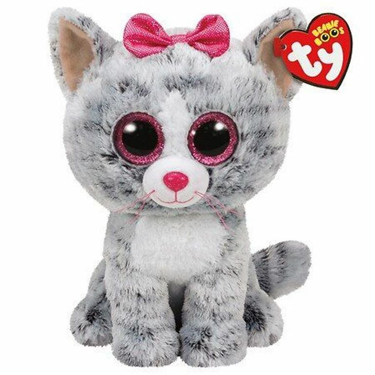 Mega Kiki Grey Cat Med TY37075