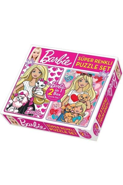 Diy-Toy Barbie 2 in 1 Puzzle