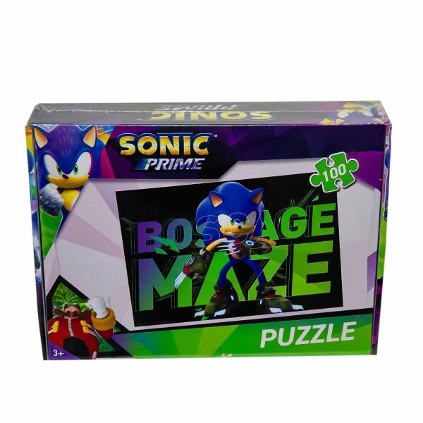 Utku Sonic 100 Parça Kutu Puzzle SO7875