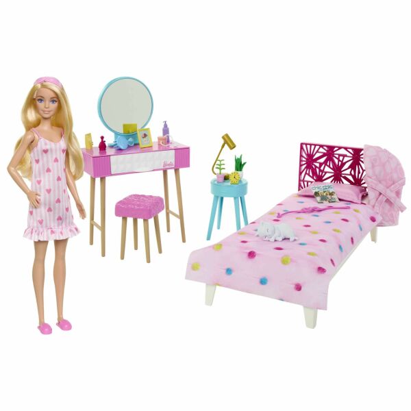 Mattel Barbie'nin Yatak Odası Set HPT55