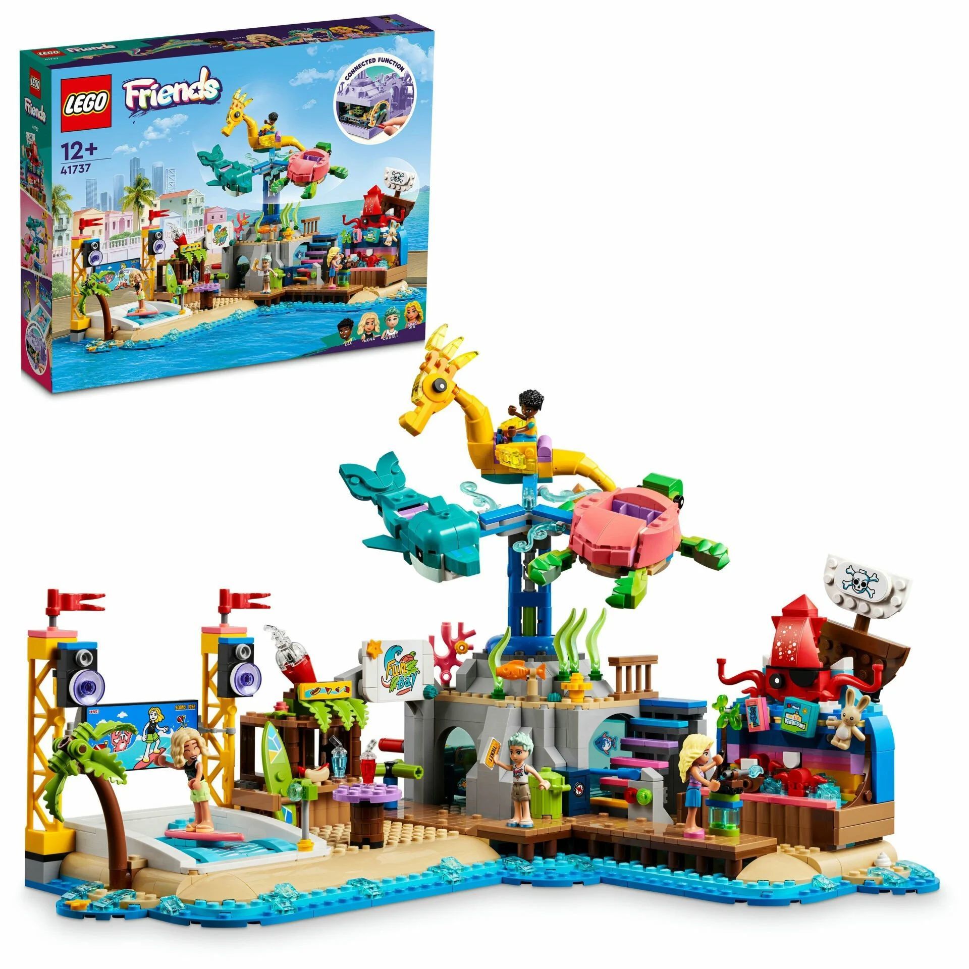 Lego Friends Plaj Lunaparkı 41737